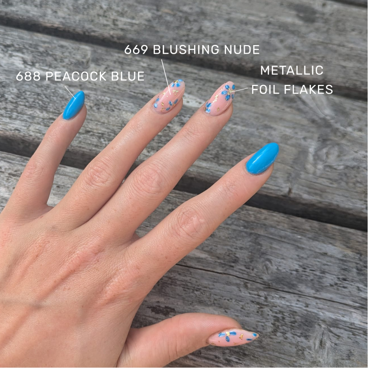 Metallic Foil Flakes • 4 st