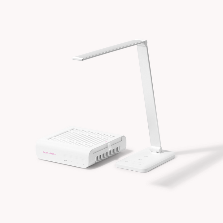 Paketerbjudande • Nail Dust Collector + Bordslampa