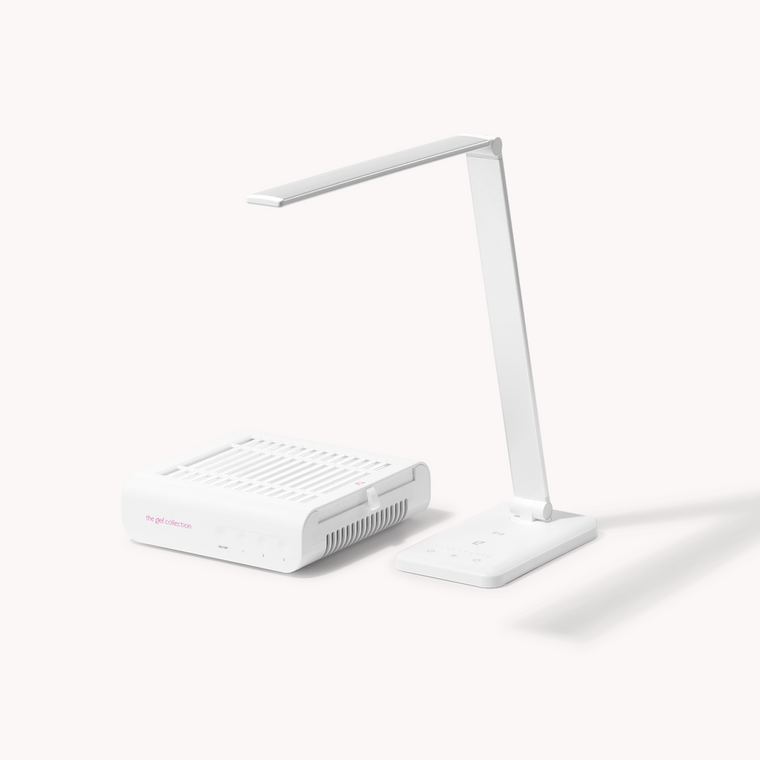 Paketerbjudande • Nail Dust Collector + Bordslampa