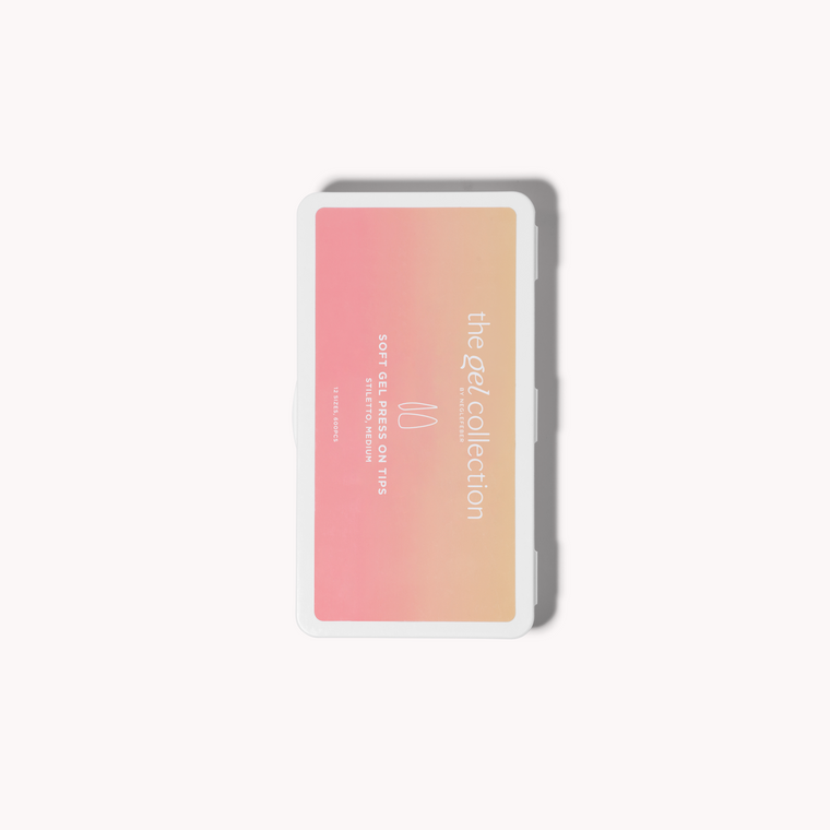 Soft Gel Press On-tippar • Stiletto Medium (600 st)