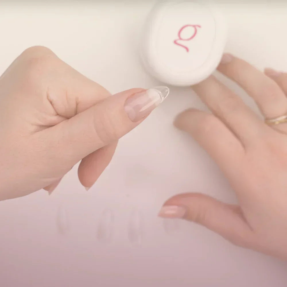 Steg för steg: förlängning med soft gel press-on tips