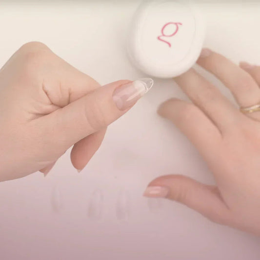 Steg för steg: förlängning med soft gel press-on tips