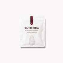 Gel Tips • Almond Short • Refillpåsar (60 st) • The Gel Collection