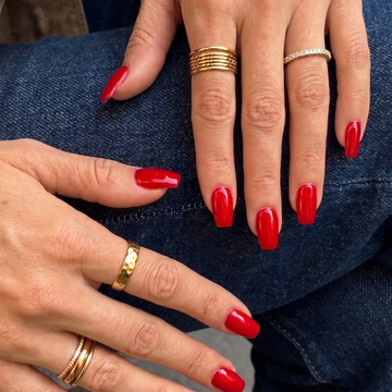Gel Tips • Coffin Short (360 st) • The Gel Collection