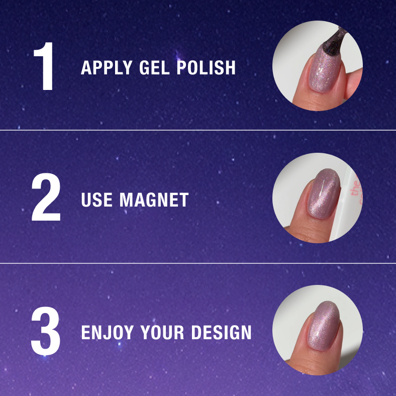 Cat Eye Velvet Gel Polish • Lilac Haze • 21FREE • The Gel Collection™