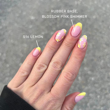 Rubber Base • Blossom Pink Shimmer • 21FREE