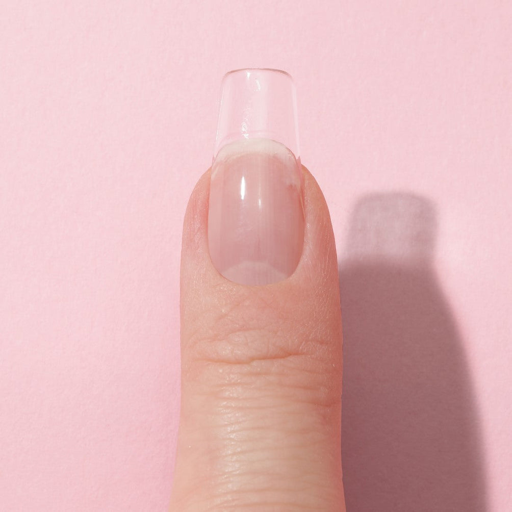 Soft Gel Press On-tippar • Square Medium (600 st)