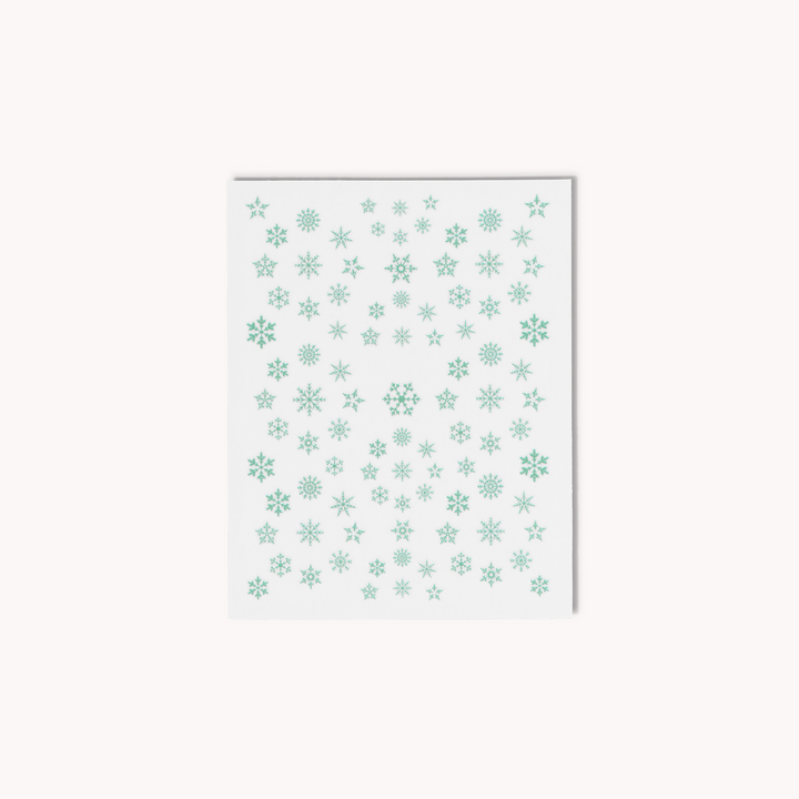 Nail Art Stickers • Blue Snowflakes • The Gel Collection™