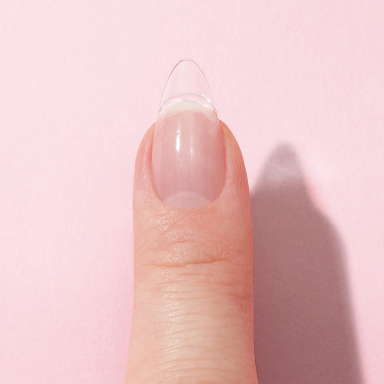 Soft Gel Press On-tippar • Stiletto Short (600 st)