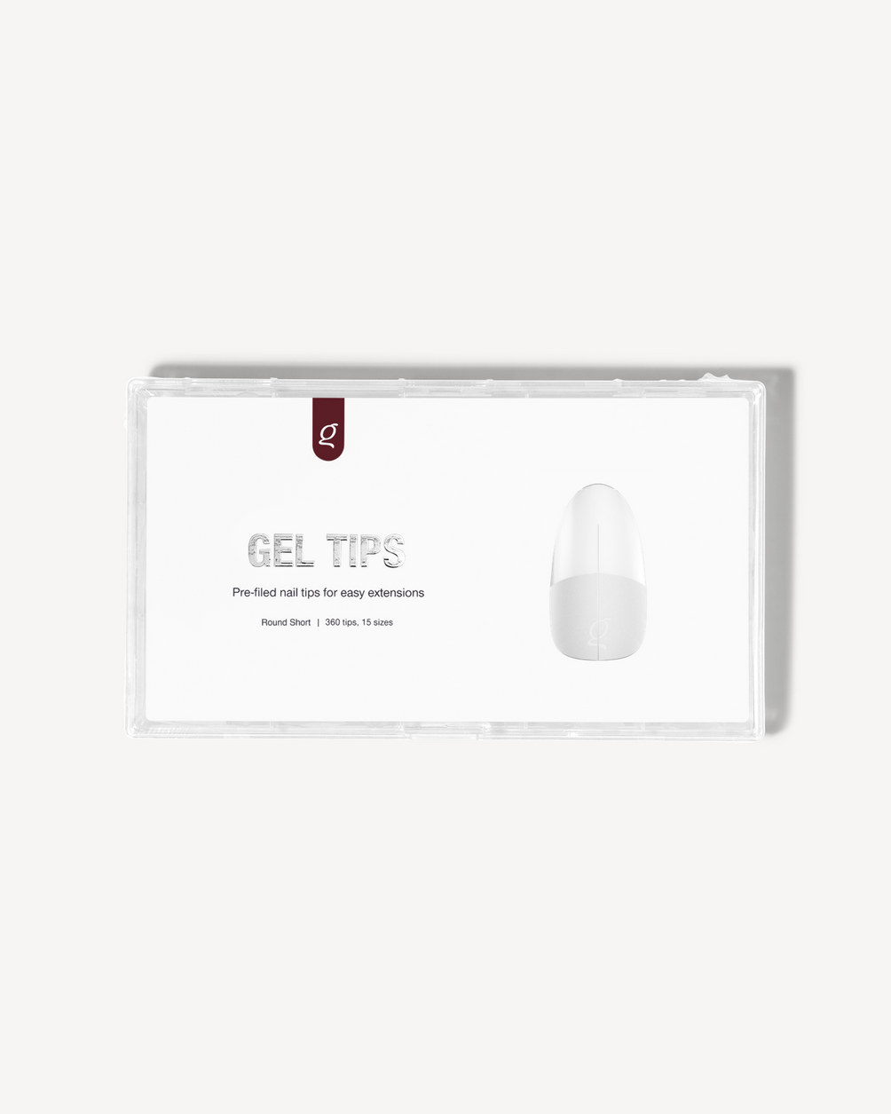 Gel Tips Round Short – box