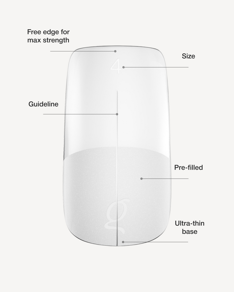 Gel Tips • Square Short (360 st) • The Gel Collection