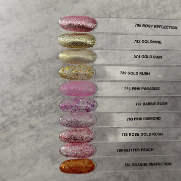 Gel Polish • 789 Gold Rush (transparent) • 21FREE