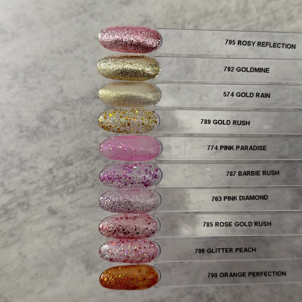 Gel Polish • 789 Gold Rush (transparent) • 21FREE
