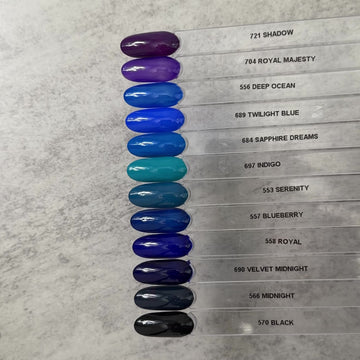 Gel Polish • 558 Royal (semi-transparent) • 21FREE