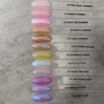 Gel Polish • 742 Sparkling Lemon (transparent) • 21FREE