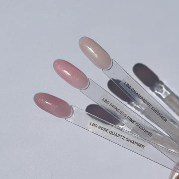 Liquid Builder Gel • Champagne Shimmer • 21FREE