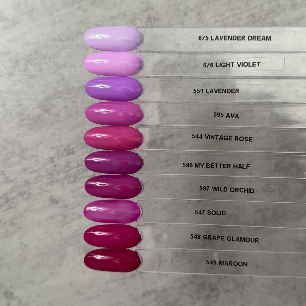 Gel Polish • 547 Solid (semi-transparent) • 21FREE